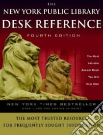 The New York Public Library Desk Reference libro in lingua di Fargis Paul (EDT)