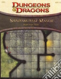Shadowghast Manor Dungeon Tiles libro in lingua di Wizards of the Coast (COR)