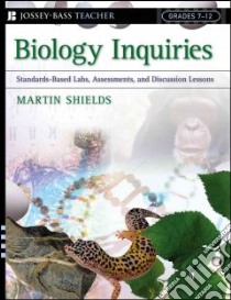 Biology Inquiries libro in lingua di Shields Martin