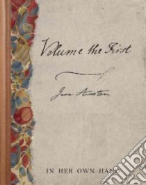 Volume the First by Jane Austen libro in lingua di Austen Jane, Sutherland Kathryn (INT)