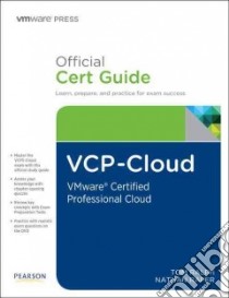 VCP-Cloud Official Cert Guide libro in lingua di Ralph Tom, Raper Nathan