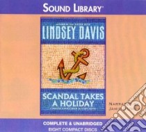 Scandal Takes a Holiday (CD Audiobook) libro in lingua di Davis Lindsey, Glover Jamie (NRT)