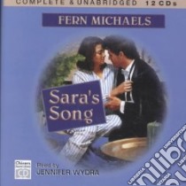 Sara's Song (CD Audiobook) libro in lingua di Michaels Fern, Wydra Jennifer (NRT)