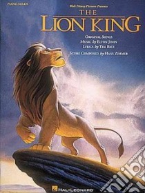 The Lion King libro in lingua di John Elton (COP)