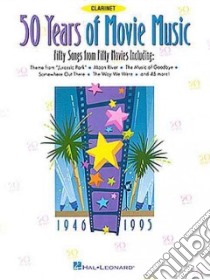 50 Years of Movie Music libro in lingua di Hal Leonard Publishing Corporation (COR)