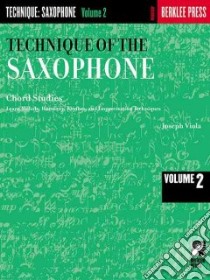 Technique of the Saxophone libro in lingua di Viola Joseph