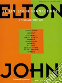 Elton John Piano Duets libro in lingua di John Elton (CRT)