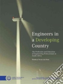 Engineers in a Developing Country libro in lingua di du Toit Renette, Roodt Joan
