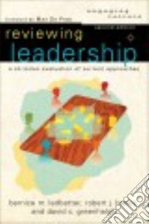 Reviewing Leadership libro in lingua di Ledbetter Bernice M., Banks Robert J., Greenhalgh David C., De Pree Max (FRW)