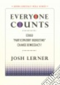 Everyone Counts libro in lingua di Lerner Josh