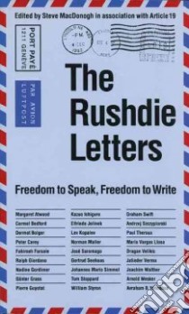 The Rushdie Letters libro in lingua di MacDonogh Steve (EDT)
