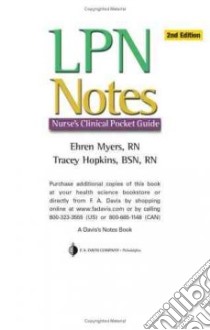 LPN Notes libro in lingua di Myers Ehren