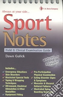 Sport Notes libro in lingua di Gulick Dawn Ph.D.
