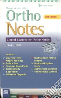 Ortho Notes libro in lingua di Gulick Dawn Ph.D.