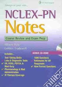 NCLEX-PN Notes libro in lingua di Hale Allison, Tradewell Golden M.