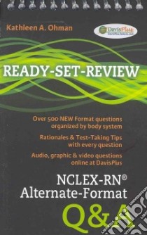 NCLEX-RN Alternate-Format Q&A libro in lingua di Ohman Kathleen A.