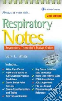 POP Display for Respiratory Notes libro in lingua di White Gary C.