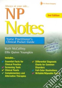 Np Notes libro in lingua di McCaffrey Ruth, Youngkin Ellis Quinn