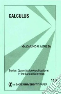 Calculus libro in lingua di Iversen Gudmund R.