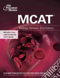 The Princeton Review MCAT Biology and Biochemistry Review 2015 libro in lingua di Princeton Review (COR)
