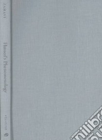 Husserl's Phenomenology libro in lingua di Zahavi Dan