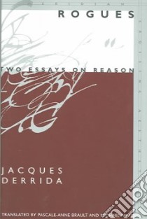 Rogues libro in lingua di Derrida Jacques