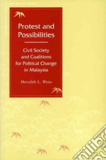 Protest And Possibilities libro in lingua di Weiss Meredith L.