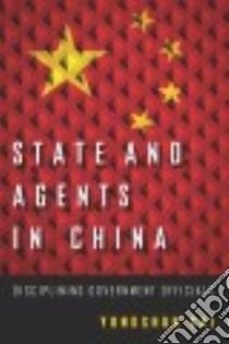 State and Agents in China libro in lingua di Cai Yongshun
