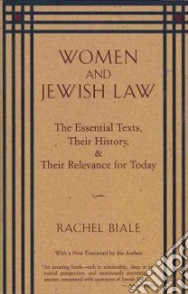 Women and Jewish Law libro in lingua di Biale Rachel