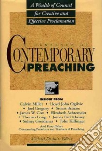 Handbook of Contemporary Preaching libro in lingua di Duduit Michael (EDT)