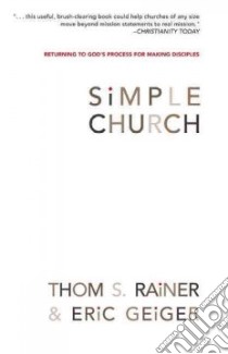 Simple Church libro in lingua di Rainer Thom S., Geiger Eric