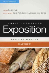 Exalting Jesus in Matthew libro in lingua di Platt David