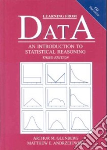 Learning from Data libro in lingua di Glenberg Arthur M., Andrzejewski Matthew E.
