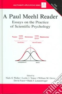 A Paul Meehl Reader libro in lingua di Waller Niels G., Yonce Leslie J. (EDT), Grove William M. (EDT), Faust David (EDT), Lenzenweger Mark F. (EDT)