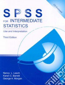 SPSS for Intermediate Statistics libro in lingua di Leech Nancy L., Barrett Karen Caplovitz