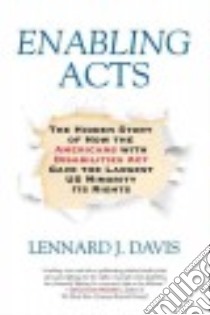 Enabling Acts libro in lingua di Davis Lennard J.