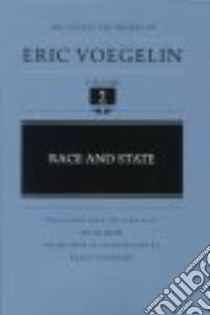 Race and State libro in lingua di Voegelin Eric, Vondung Klaus (EDT)