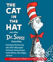 The Cat in the Hat and Other Dr. Seuss Favorites (CD Audiobook) libro in lingua di Seuss Dr., Grammer Kelsey (NRT), Hoffman Dustin (NRT), Lithgow John (NRT)
