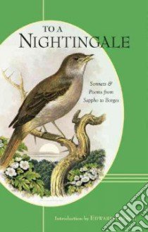 To a Nightingale libro in lingua di Hirsch Edward (INT)