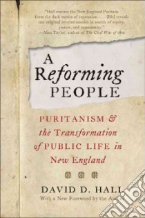 A Reforming People libro in lingua di Hall David D.
