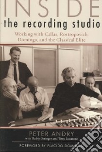 Inside the Recording Studio libro in lingua di Andry Peter