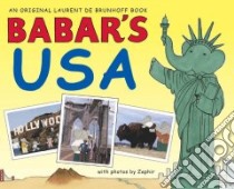 Babar's USA libro in lingua di Brunhoff Laurent de