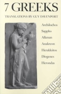 7 Greeks libro in lingua di Davenport Guy (TRN)