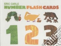 Number Flash Cards 1 2 3 libro in lingua di Carle Eric