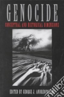 Genocide libro in lingua di George J. Andreopoulos