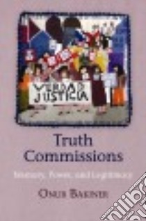 Truth Commissions libro in lingua di Bakiner Onur