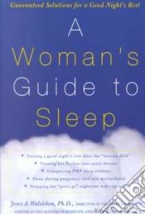 A Woman's Guide to Sleep libro in lingua di Walsleben Joyce, Baron-Faust Rita