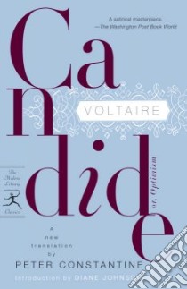 Candide libro in lingua di Voltaire, Constantine Peter (TRN), Johnson Diane (INT)