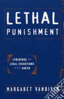 Lethal Punishment libro in lingua di Vandiver Margaret