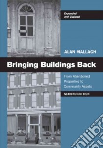 Bringing Buildings Back libro in lingua di Mallach Alan